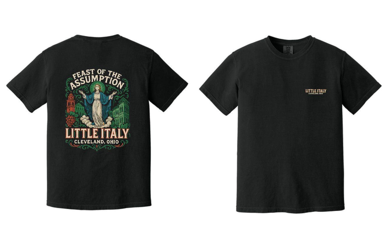 Feast of the Assumption T-shirt | Crazy Cannoli