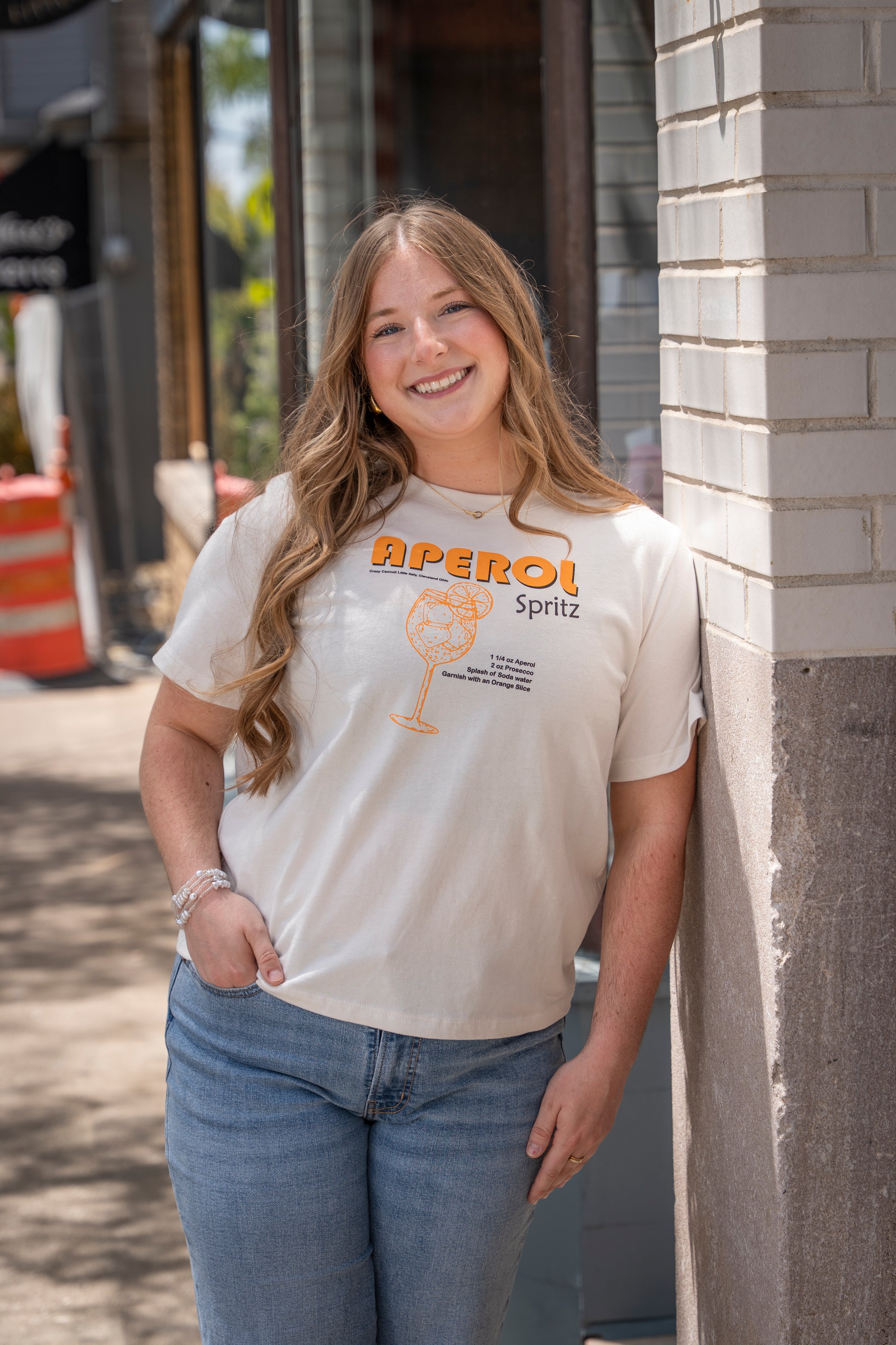 Aperol Spritz Ladies T-shirt | Crazy Cannoli